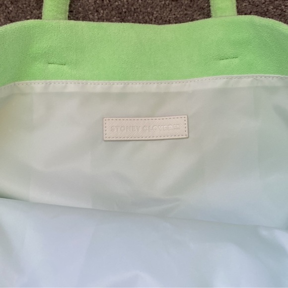 Stoney Clover Lane Apple Terry Tote - Picture 4 of 6